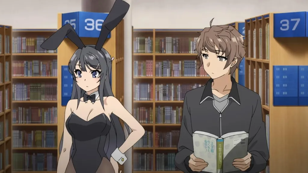 anime romance school_Rascal Does Not Dream of Bunny Girl Senpai_