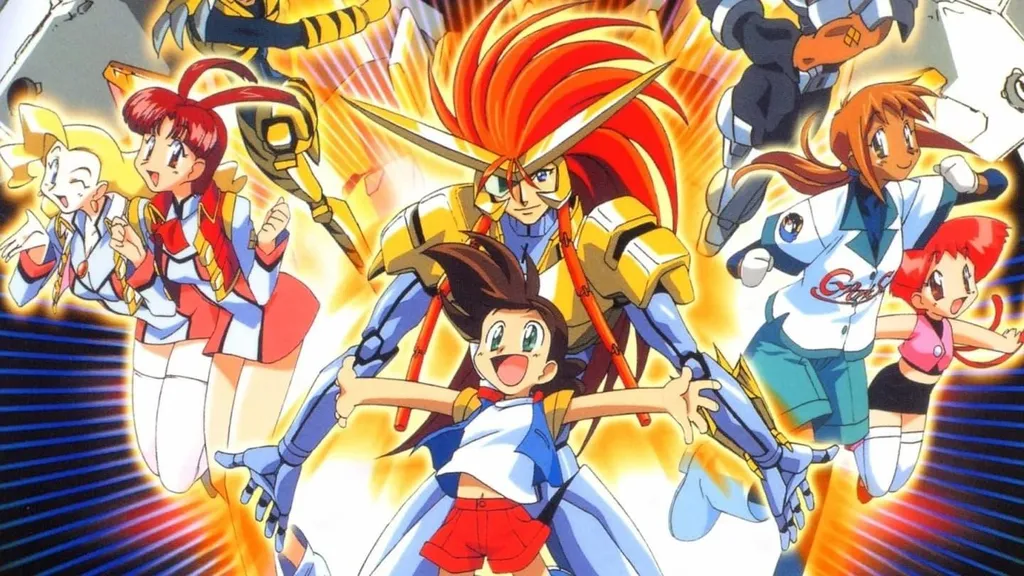 anime mecha_The King of Braves GaoGaiGar_