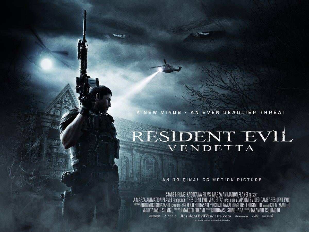 Review & Sinopsis Film Resident Evil: Vendetta (2017) 1