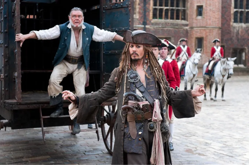 Gaya Berpakaian Jack Sparrow Terinspirasi dari Gitaris Rolling Stones