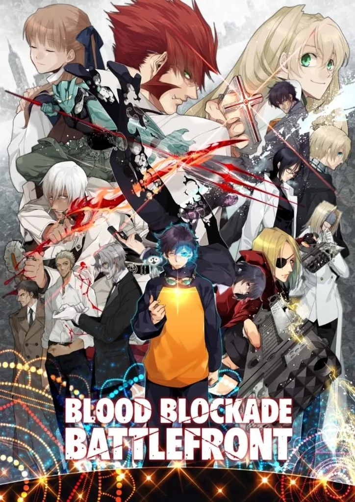 Anime komedi fantasi_Blood Blockade Battlefront_