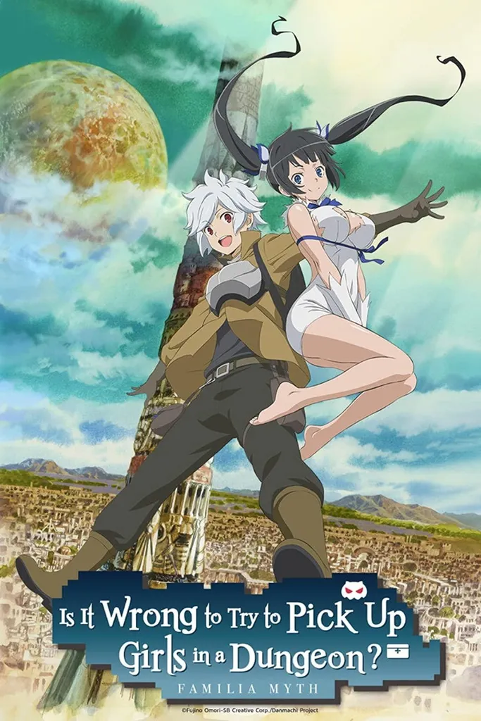 Anime komedi fantasi_Is It Wrong to Try to Pick Up Girls in a Dungeon_