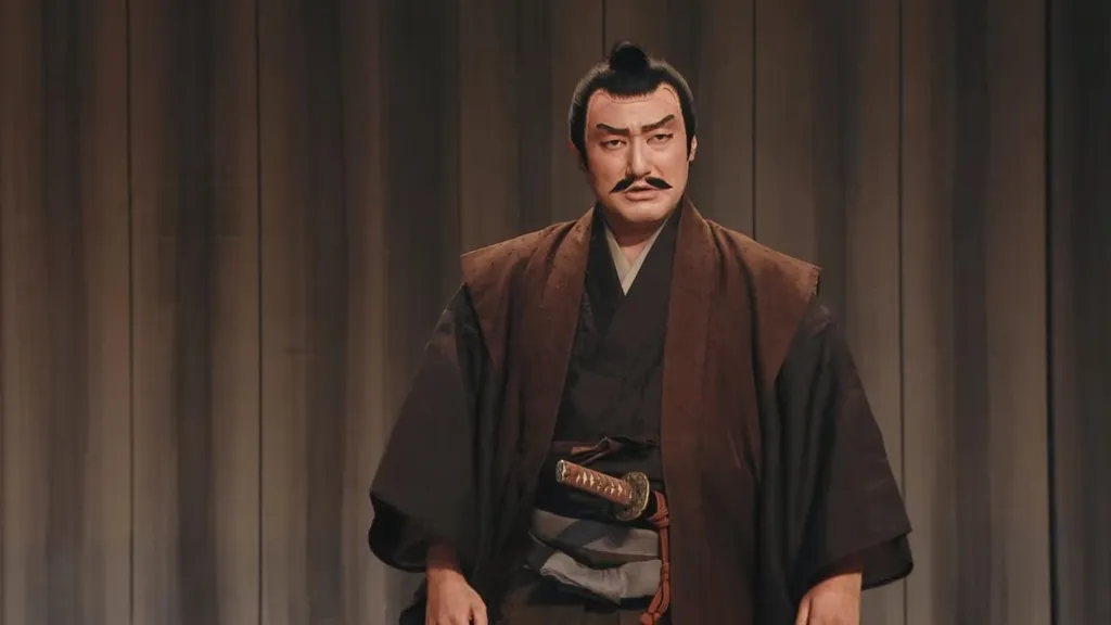 Pemeran kabuki Akadosuzunosuke_Guru Syushaku (Sawamura Kuniya)_