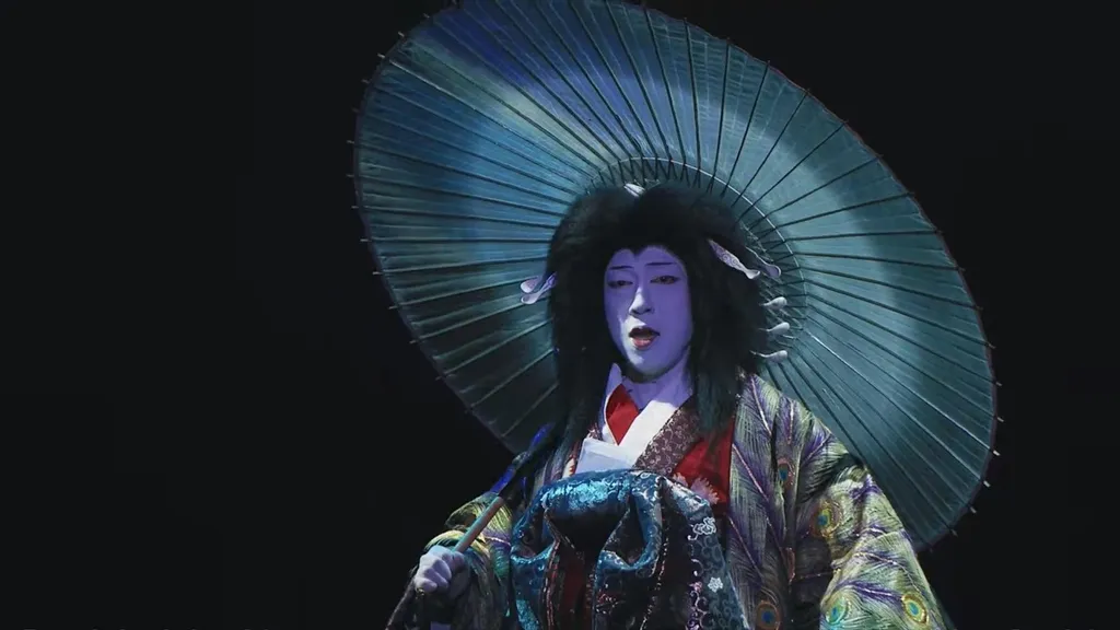 Pemeran kabuki Akadosuzunosuke_Iblis Takiyasha (Ichikawa Tsutanosuke)_