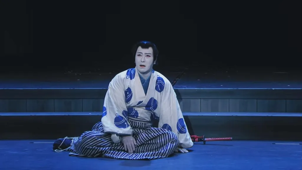 Pemeran kabuki Akadosuzunosuke_Kinno Suzunosuke (Onoe Matsuya)_