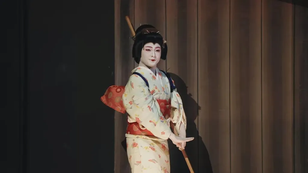 Pemeran kabuki Akadosuzunosuke_Sayuri (Nakamura Kangyoku)_